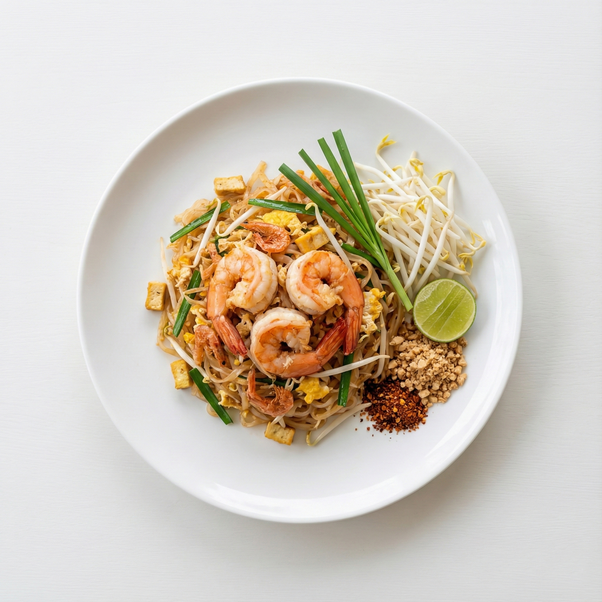 Pad Thai with Fresh Prawns